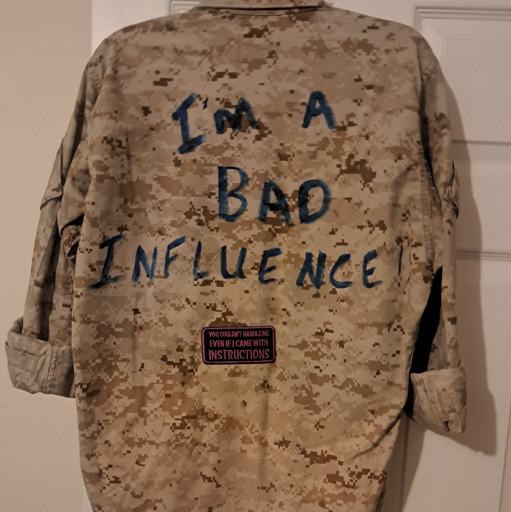 MILITARY Repurposed Authentic Digital Jacket